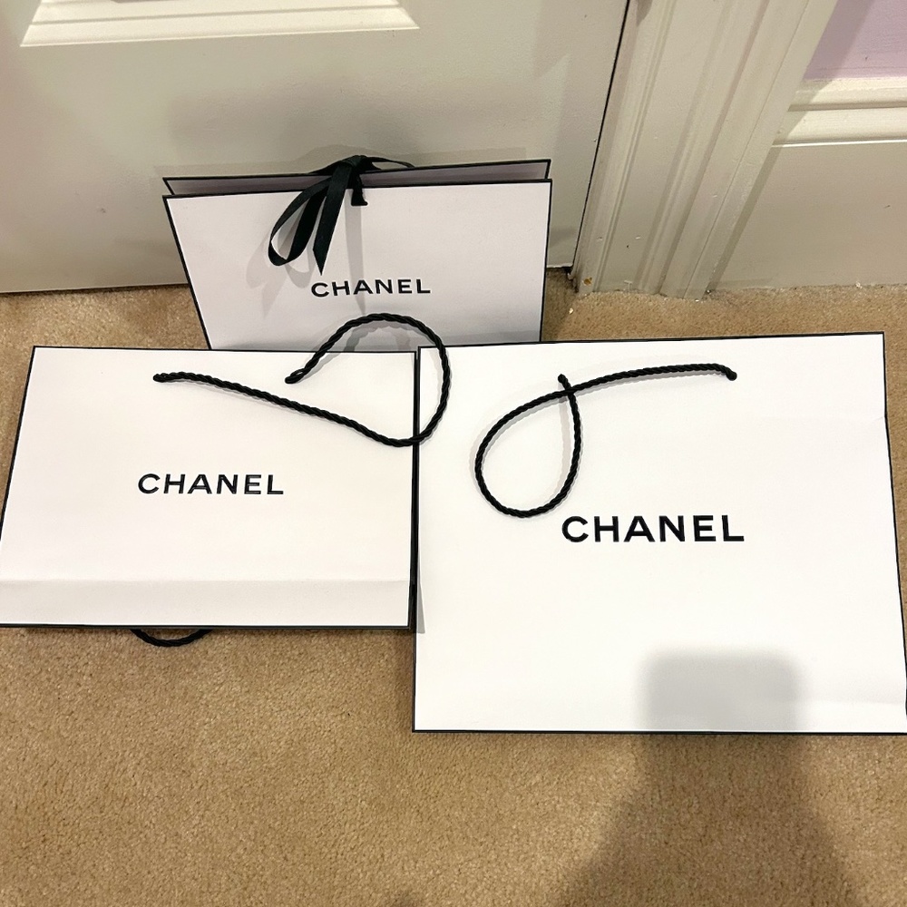 Set of Two Chanel Bags and Box